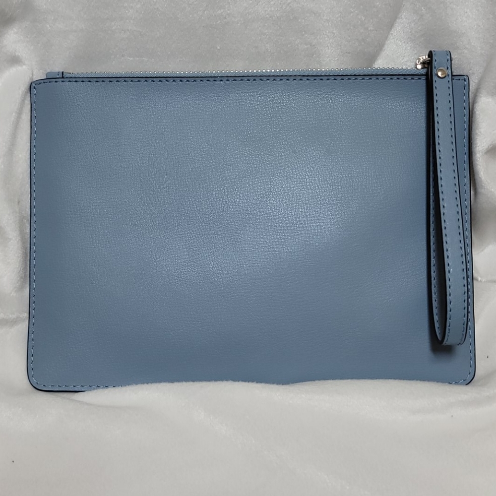 Michael Kors ELLIS XL Zip Clutch Wristlet - Picture 2 of 13